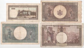 Románia 1941-1945. 500L-10.000L (8xklf) T:F-G
Romania 1941-1945. 500 Lei - 10.000 Lei (8xdiff) C:F-...
