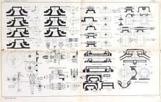 Jalsoviczky Géza: 
A gőzgépek szerkezete és kezelése. Tizennégy táblával és 579 szövegbe nyomott áb...