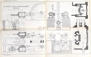 Jalsoviczky Géza: 
A gőzgépek szerkezete és kezelése. Tizennégy táblával és 579 szövegbe nyomott áb...
