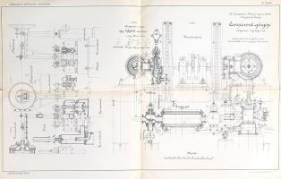 Jalsoviczky Géza: 
A gőzgépek szerkezete és kezelése. Tizennégy táblával és 579 szövegbe nyomott áb...