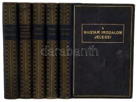 Magyar Irodalom Jelesei sorozat 5 darab kötete. Kerekesházy József: Lipsz. Bókay János: A balek. Gáspár Jenő: Szonáta. Vaszary Gábor: Szegény fiatalok. Balassa Imre: Moliére. Bp., 1938-1940, Singer és Wolfner, néhol kopott félvászon kötésben.