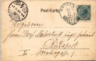 1904 Chrastavec, Chrostau, Chostrau (Brüsau, Brezová nad Svitavou); Casino, Schule / casino, school