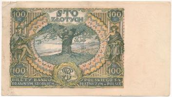Lengyelország 1934. 100Zl T:F szép papír Poland 1934. 100 Zlotych C:F nice paper Krause P#75