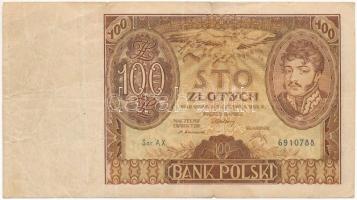 Lengyelország 1932. 100Zl T:F,VG Poland 1932. 100 Zlotych C:F,VG Krause P#74