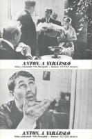 cca 1989 előtt készült, ,,Anton, a vrázsló" című NDK-beli film jelenetei és szereplői, 7 db pro...