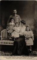 1908 Se. kais. u. königl. Hoheit der Durchl. Herr Erzherzog Franz Ferdinand, höchstdessen Gemahlin Sophie Fürstin Hohenberg und Familie / Archduke Franz Ferdinand of Austria with Sophie, Duchess of Hohenberg and their children (EK)