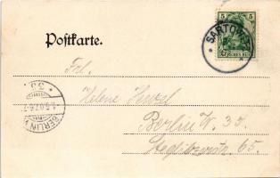 1907 Sartowice, Sartowitz; Hotel und Pensionat P. Pomplun