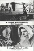 cca 1989 előtt készült, ,,A télapót Willinek hívták" című NDK-beli film jelenetei és szereplői, 9 db vintage produkciós filmfotó (vitrinfotó, lobbyfotó) ezüst zselatinos fotópapíron, a használatból eredő (esetleges) kisebb hibákkal, 18x24 cm