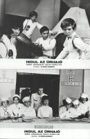 cca 1989 előtt készült, ,,Indul az űrhajó" című szovjet film jelenetei és szereplői, 13 db vint...