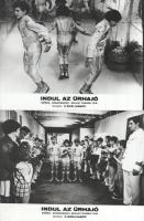 cca 1989 előtt készült, ,,Indul az űrhajó" című szovjet film jelenetei és szereplői, 13 db vint...