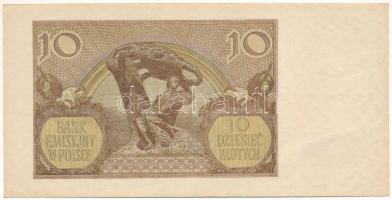 Lengyelország 1940. 10Zl T:VF Poland 1940. 10 Zlotych C:VF
Krause P# 94