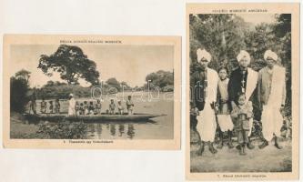 Szalézi Missziók - 7 db régi képeslap / Salesian Missions - 7 pre-1945 postcards