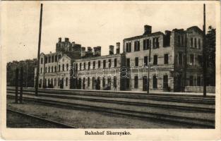 1916 Skarzysko-Kamienna, Bahnhof / railway station (EK)