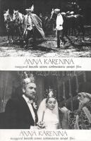 cca 1989 előtt készült, ,,Anna Karenina" című szovjet film jelenetei és szereplői, 17 db vintag...