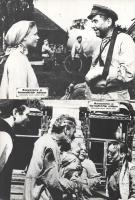 cca 1989 előtt készült, ,,Asszony a banditák ellen" című szovjet film jelenetei és szereplői, 1...