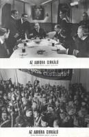 cca 1989 előtt készült, ,,Az Auróra cirkáló" című szovjet film jelenetei és szereplői, 19 db vi...