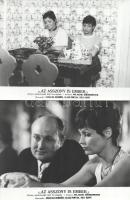 cca 1989 előtt készült, ,,Az asszony is ember" című NDK-beli film jelenetei és szereplői, 7 db ...