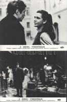 cca 1989 előtt készült, ,,A Kreml toronyórája" című szovjet film jelenetei és szereplői, 17 db ...