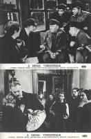 cca 1989 előtt készült, ,,A Kreml toronyórája" című szovjet film jelenetei és szereplői, 17 db ...