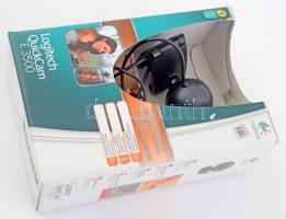 Logitech Quick Cam E3500 eredeti dobozában, leírással, cd-vel
