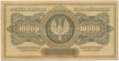 Lengyelország 1922. 10.000M T:VG Poland 1922. 10.000 Marek C:VG Krause P#32