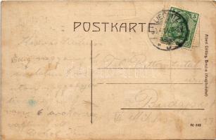 1911 Wroclaw, Breslau; Schweidnitzerstrasse / street, tram (fa)