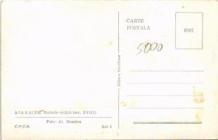 Ada Kaleh, Ruinele cetatii (sec. XVIII) / vár, erőd romjai / castle, fortress ruins. Foto Al. Mendre...