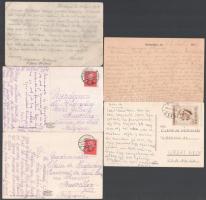 Héderváry Lehel (1876-1932) ügyvéd, lapszerkesztő, országgyűlési képviselő és családtagjai levelezés...