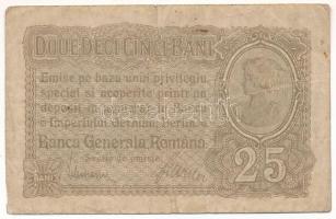 Románia / Német megszállás 1917. 25b T:F beszakadás Romania / German occupation 1917. 25 Bani C:F tear Krause P#M1