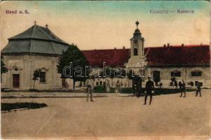 1918 Bród, Nagyrév, Slavonski Brod, Brod na Savi; Kasarnia / Kaserne / Osztrák-magyar katonai laktanya / Austro-Hungarian K.u.K. military barracks (fl)