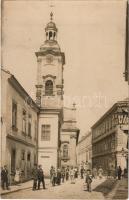 Cieszyn, Teschen; street, church, K.u.k. soldiers. Präm. Kunstverlag Tanne Ed. Feitzinger sen., photo (fl)