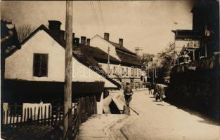 Cieszyn, Teschen; street, church, K.u.k. soldier. Präm. Kunstverlag Tanne Ed. Feitzinger sen., photo (fl)