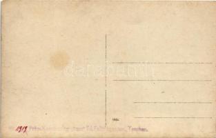 Cieszyn, Teschen; street, church, K.u.k. soldier. Präm. Kunstverlag "Tanne" Ed. Feitzinger...