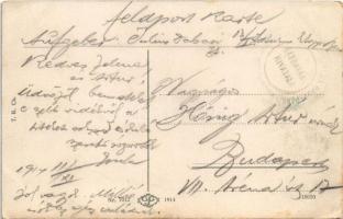 1917 Chrzanów, Nowa szkola, Dworzec kolejowy, Rynek, C.k. Starostwo i Rada powiatowa / new school, r...