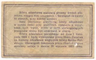 Lengyelország 1924. 20gr T:VG tűlyukak
Poland 1924. 20 Groszy C:VG needle holes
Krause P# 45