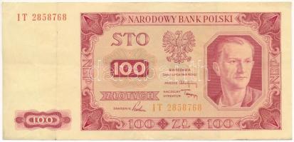 Lengyelország 1948. 100Zl T:F Poland 1948. 100 Zlotych C:F