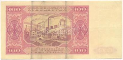 Lengyelország 1948. 100Zl T:F Poland 1948. 100 Zlotych C:F