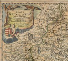 cca 1720, Nürnberg, Homann, Johann Baptist Homann (1664-1724): Regni Hungariae Tabula Generalis. Mag...
