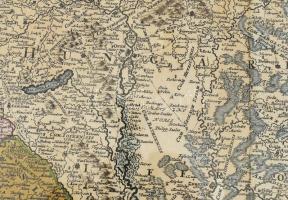 cca 1720, Nürnberg, Homann, Johann Baptist Homann (1664-1724): Regni Hungariae Tabula Generalis. Mag...