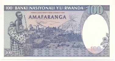 Ruanda 1989. 100Fr T:UNC Rwanda 1989. 100 Francs C:UNC Krause P#19