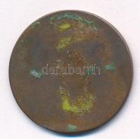 Ripszám Henrik (1889-1976) ~1930. "Munkás Testedző Egyesület" egyoldalas bronz díjérem (33...