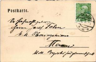 Malles Venosta, Mals (Südtirol); Marktplatz, Gasthof zum Bärn, Hotel Post Goldner Adler (EK)