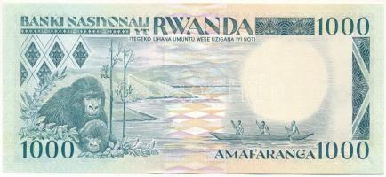 Ruanda 1988. 1000Fr T:UNC,AU 
Rwanda 1988. 1000 Francs C:UNC,AU
Krause P#21