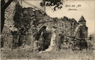 Kerc, Kerz am Alt, Kertz, Kierz, Carta (Szeben, Sibiu); Abteiruinen / Cisztercita kolostor romok / Cistercian monastery ruins