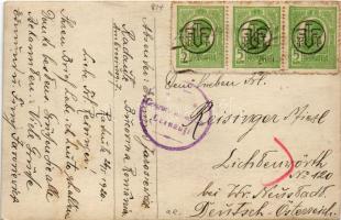 1920 Radauti, Radóc, Radautz (Bukovina, Bucovina, Bukowina) (?); Feldbestellung, Karpathen / Romania...
