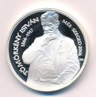 Fritz Mihály (1947-) 2006. "Tömörkény István / MÉE Szeged" fém emlékérem (42,5mm) T:AU (PP)