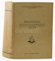 [A szlovák nyelvű folyóiratok bibliográfiája 1919-1938] Bibligrafia Slovenskych a inorecovych novin ...
