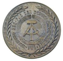 NDK 1961. "Berlin a Német Demokratikus Köztársaság fővárosa" ezüstözött fém emlékérem ered...