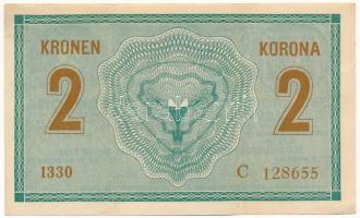1914. 2K "C 1330 128655" T:F szép papír 
Adamo K5/2