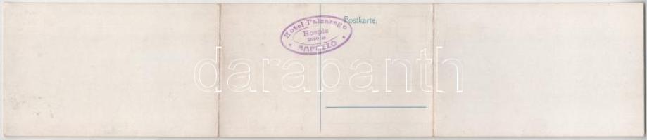 Dolomiti, Dolomites (Südtirol); Erinnerung an die offizielle Eröffnung der Falzarego Strasse, Strass...